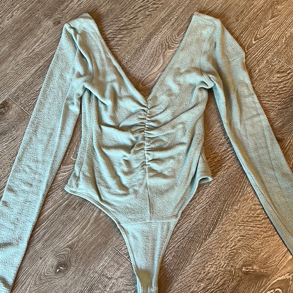 Green bodysuit